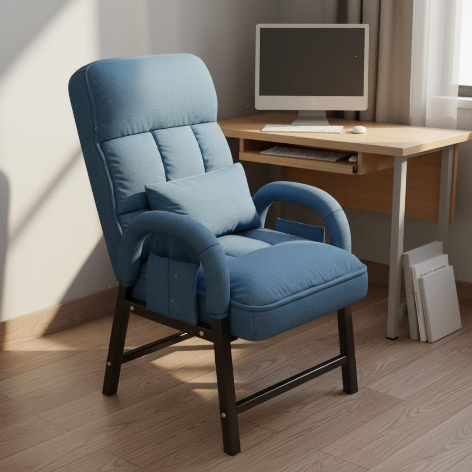 Sofas - Hoge rugleuning relaxfauteuil met verstelbare rugleuning,