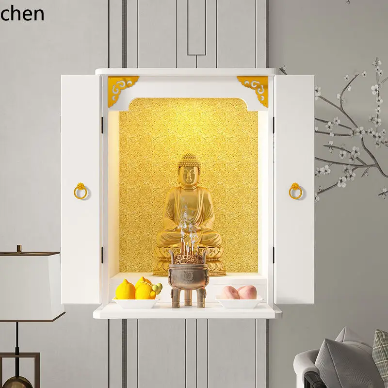 Tables - r5.20 Huishoudelijke Boeddha-altar met deur, offertafel,