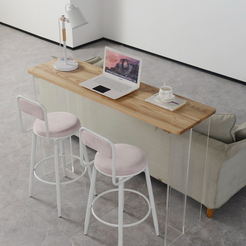 Tables - Nordic Creatieve Acryl Massief Houten Bartafel