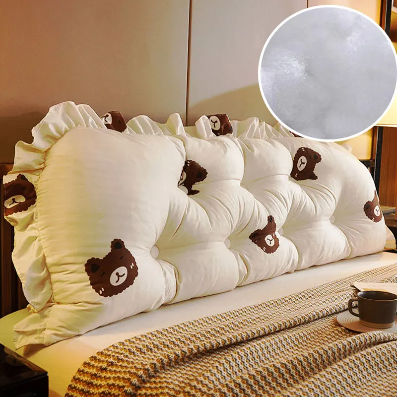 Headboard Cushion Backrest Tatami - Rechthoekige Hoofdeinde Lezen Grote Lichaam Kussen
