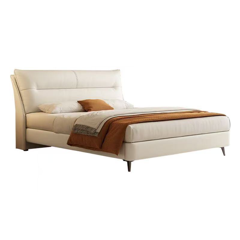Gas Lift Storage Bed Hydraulic - Modern luxe gestoffeerd opbergbedframe, minimalistisch hydraulisch