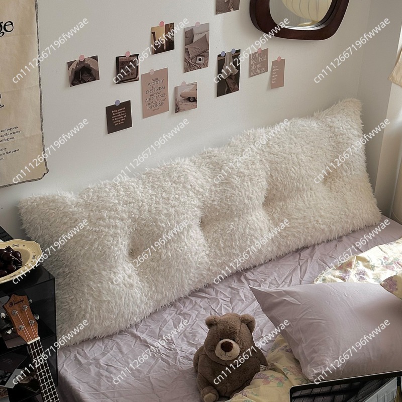 Headboard Cushion Backrest Tatami - Pluche hoofdbordsteunkussen Luxe rugleuning Soft Pack