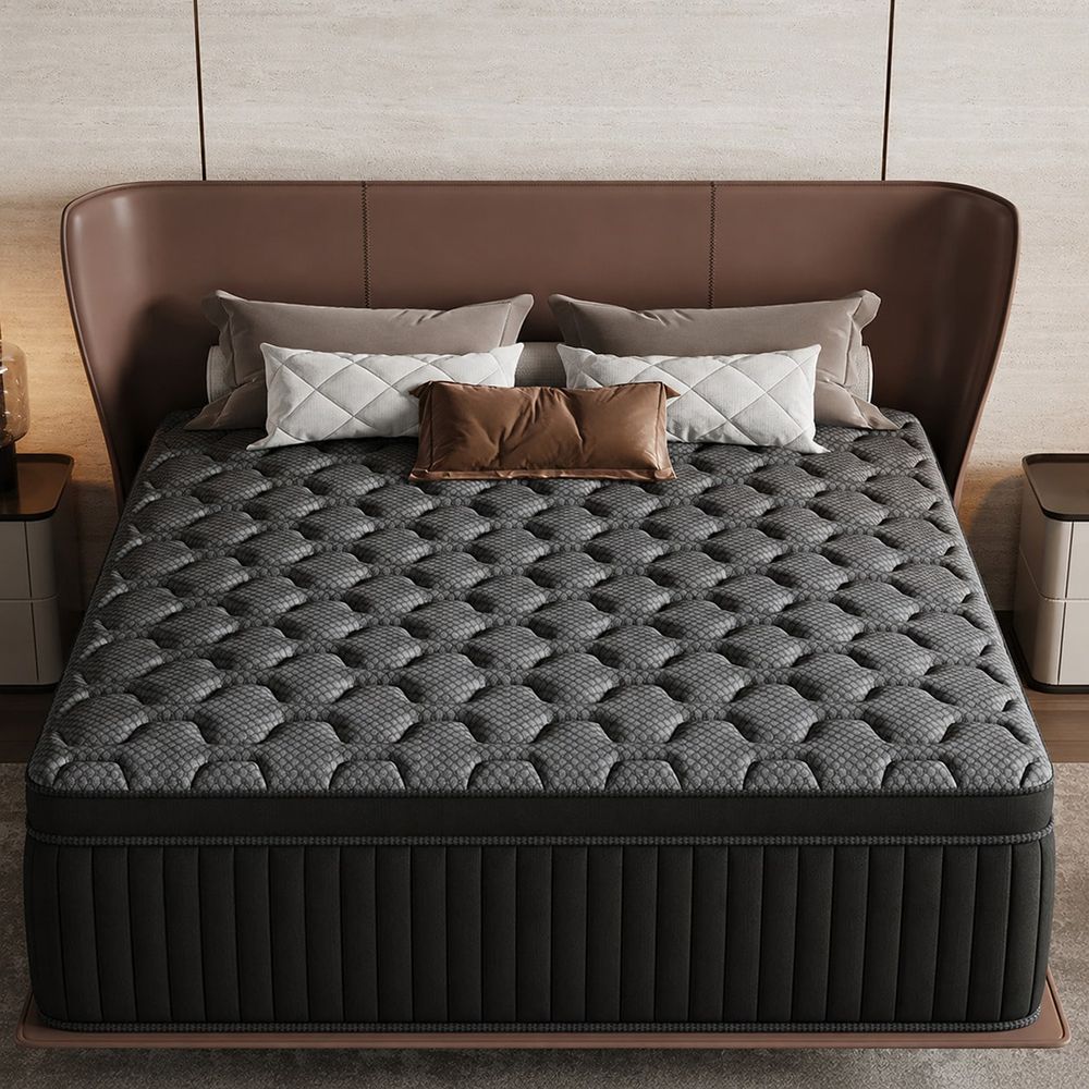 Memory Foam Mattress In A Box Queen - Matras, 8 10 12 14 maat,