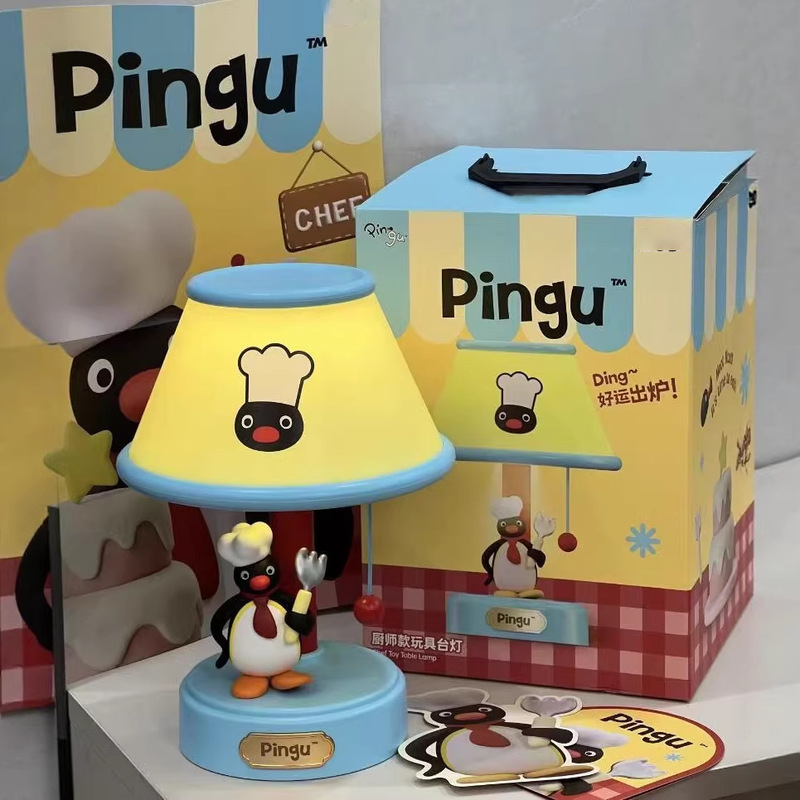 Bedroom Furniture - Nieuwe Pingu Chef Style Nachtlampje Leuke