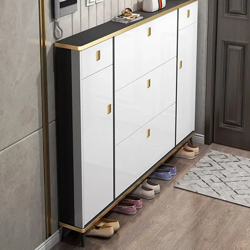 Ultradunne smalle schoenenkast - Shoe Rack Cabinet Narrow Entryway recensie en prijs
