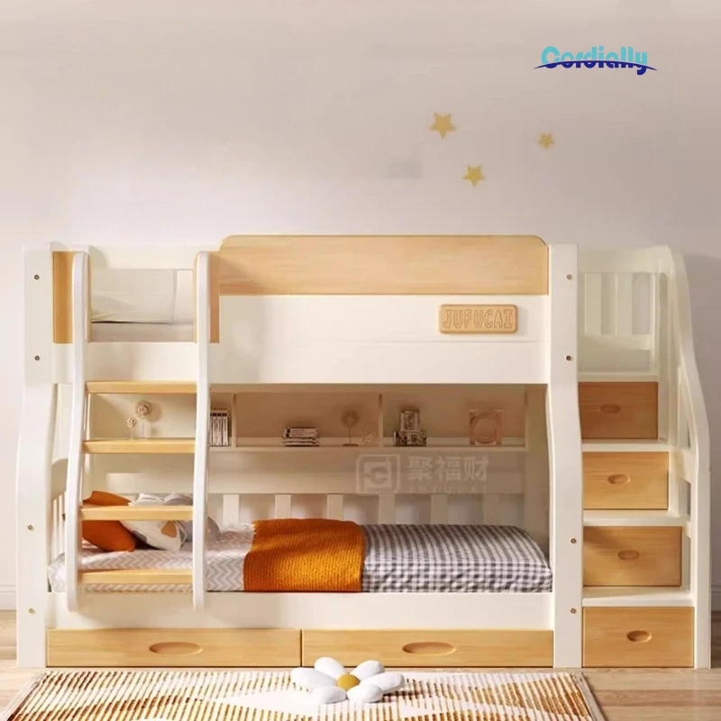 Loft dubbel bed met trap, hoof - King Size Bed Frame With Storage Drawers recensie en prijs