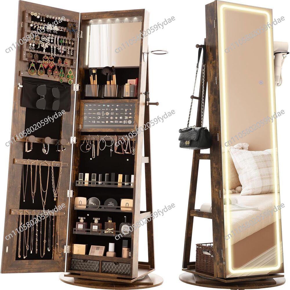 Spiegeljuwelendoos staand, 360 - Full Length Mirror Jewelry Armoire recensie en prijs