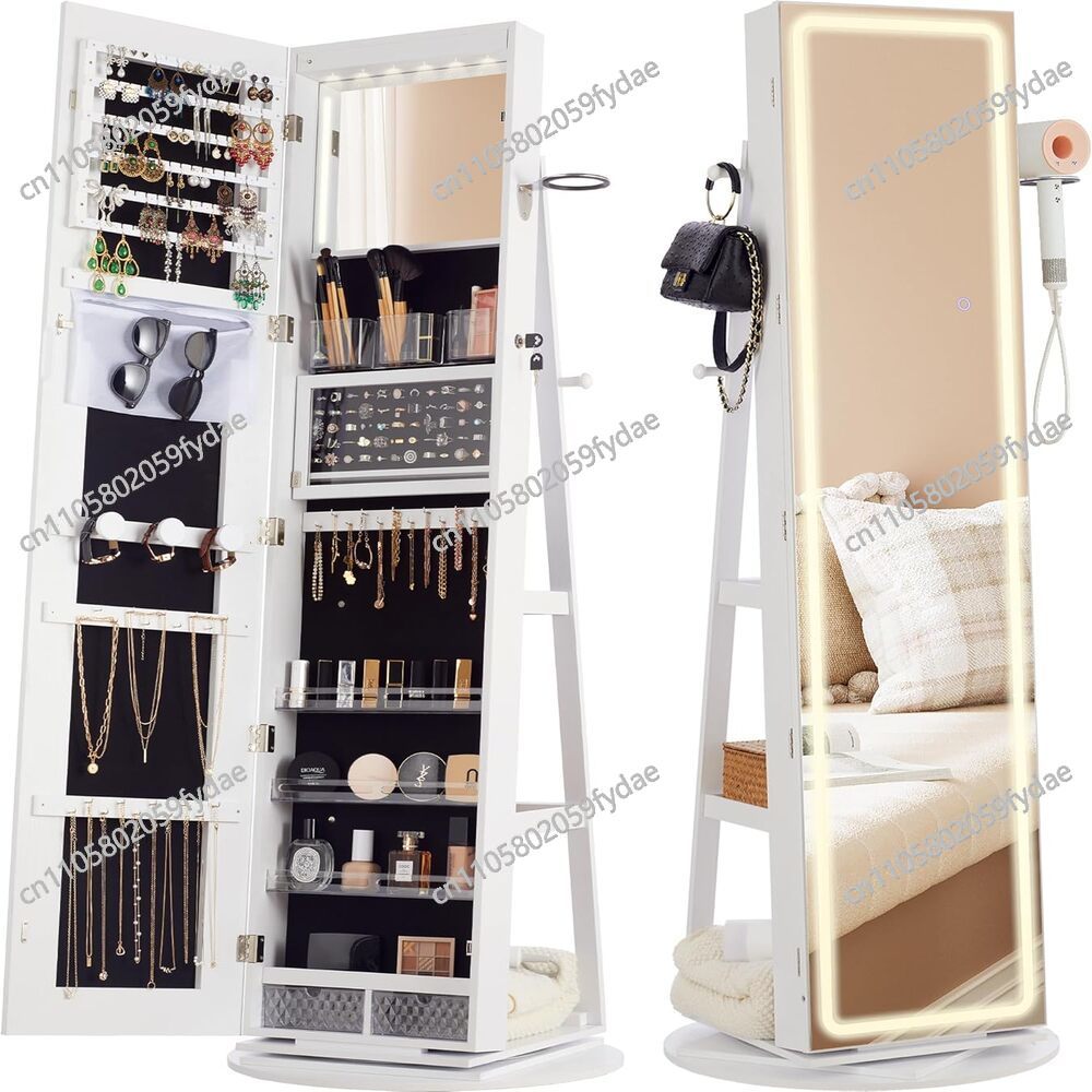 Spiegeljuwelendoos staand, 360 - Full Length Mirror Jewelry Armoire recensie en prijs