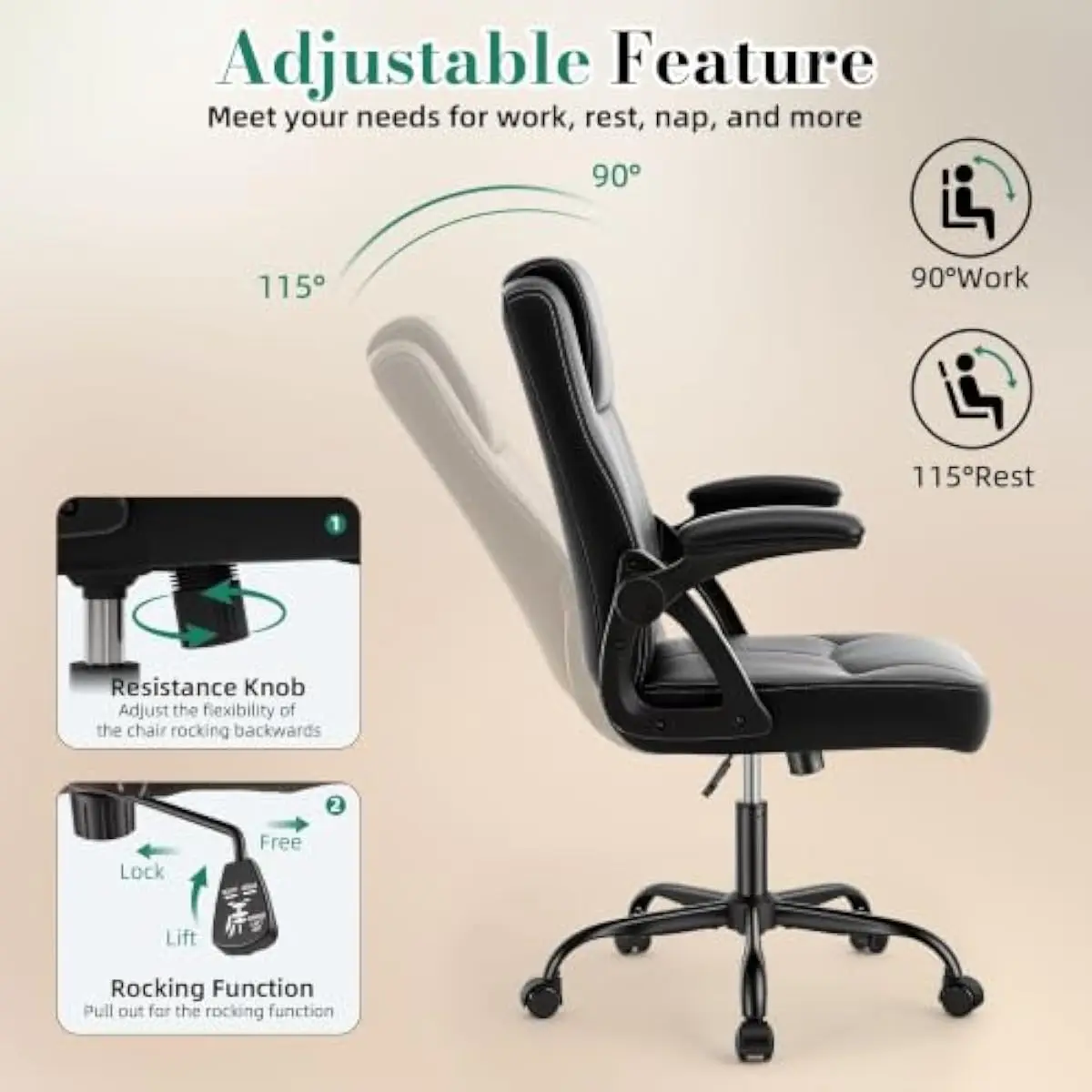 Ergonomische bureaustoel voor  - Chairs recensie en prijs