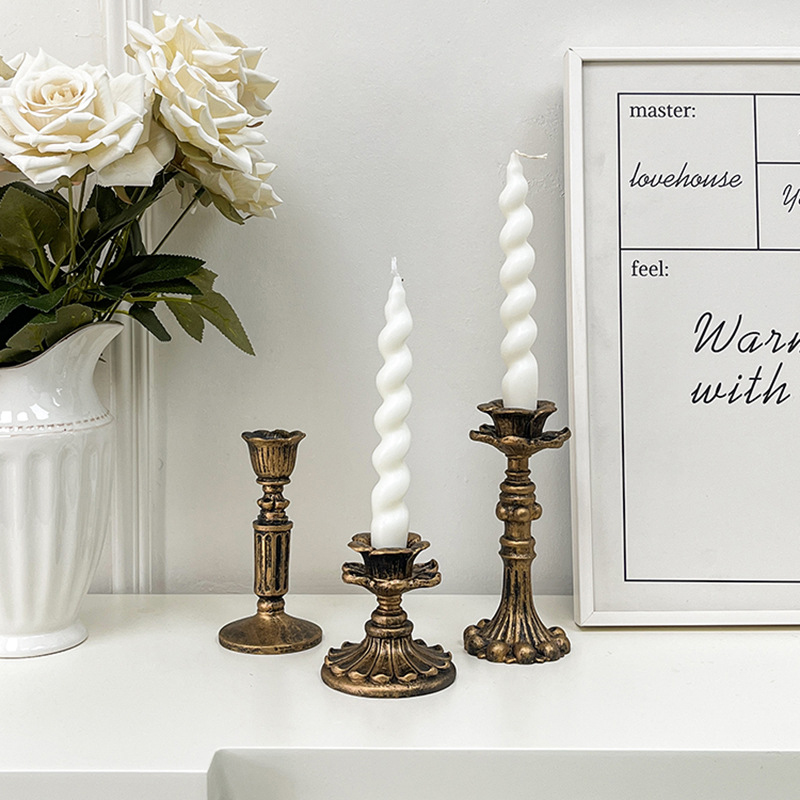 Vintage bronzen kandelaar beel - Tables recensie en prijs