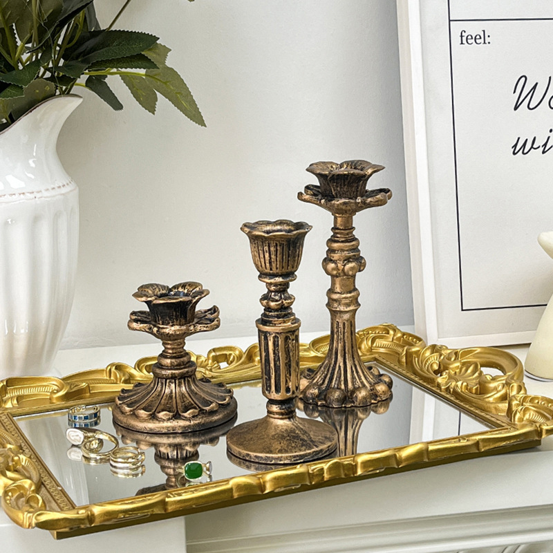 Vintage bronzen kandelaar beel - Tables recensie en prijs
