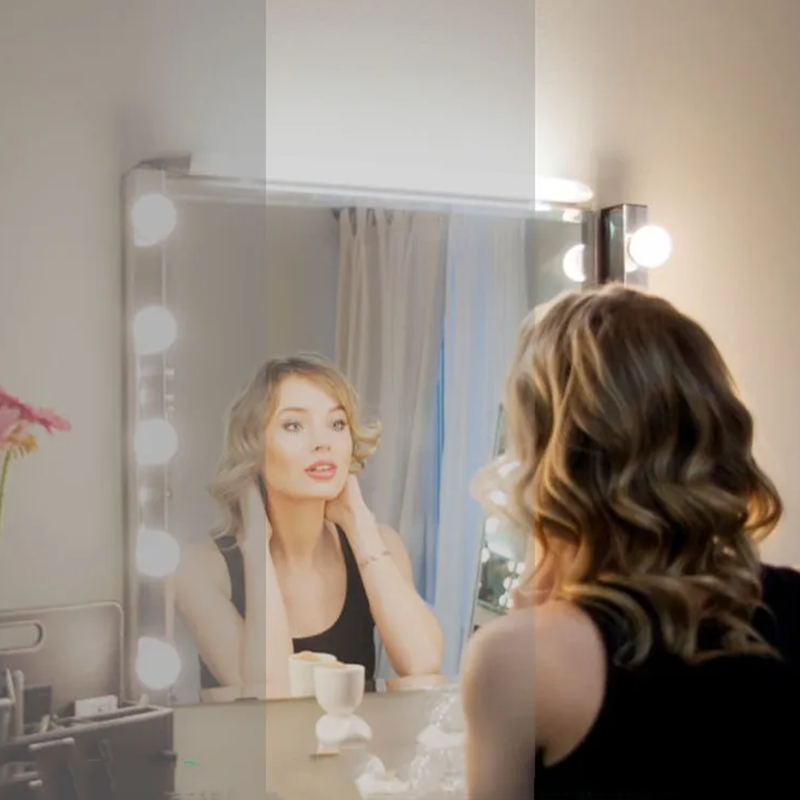 Dimbare LED spiegelverlichting - Dressing Table Vanity With Lighted Mirror recensie en prijs