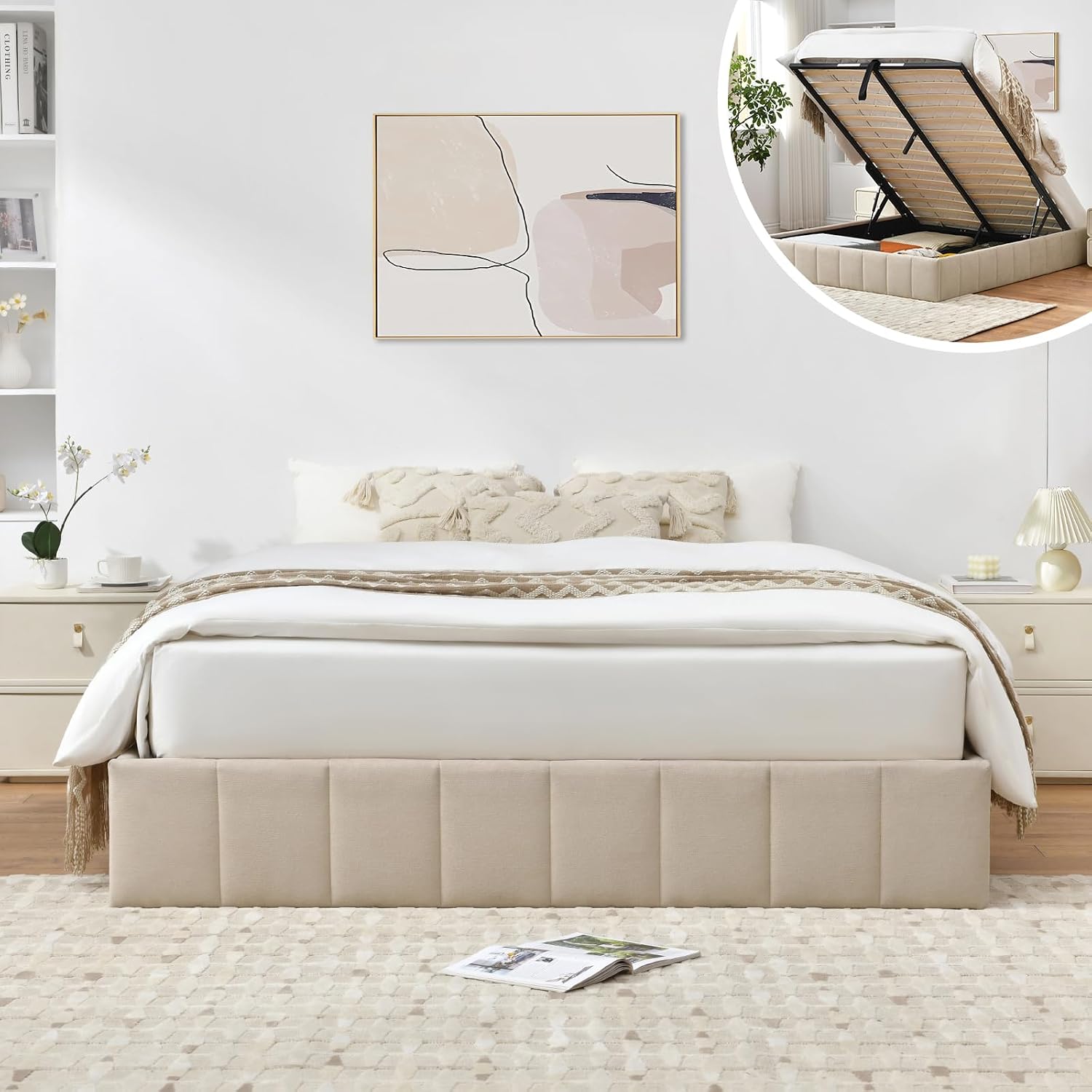 Opklapbaar bedframe op ware gr - Gas Lift Storage Bed Hydraulic recensie en prijs