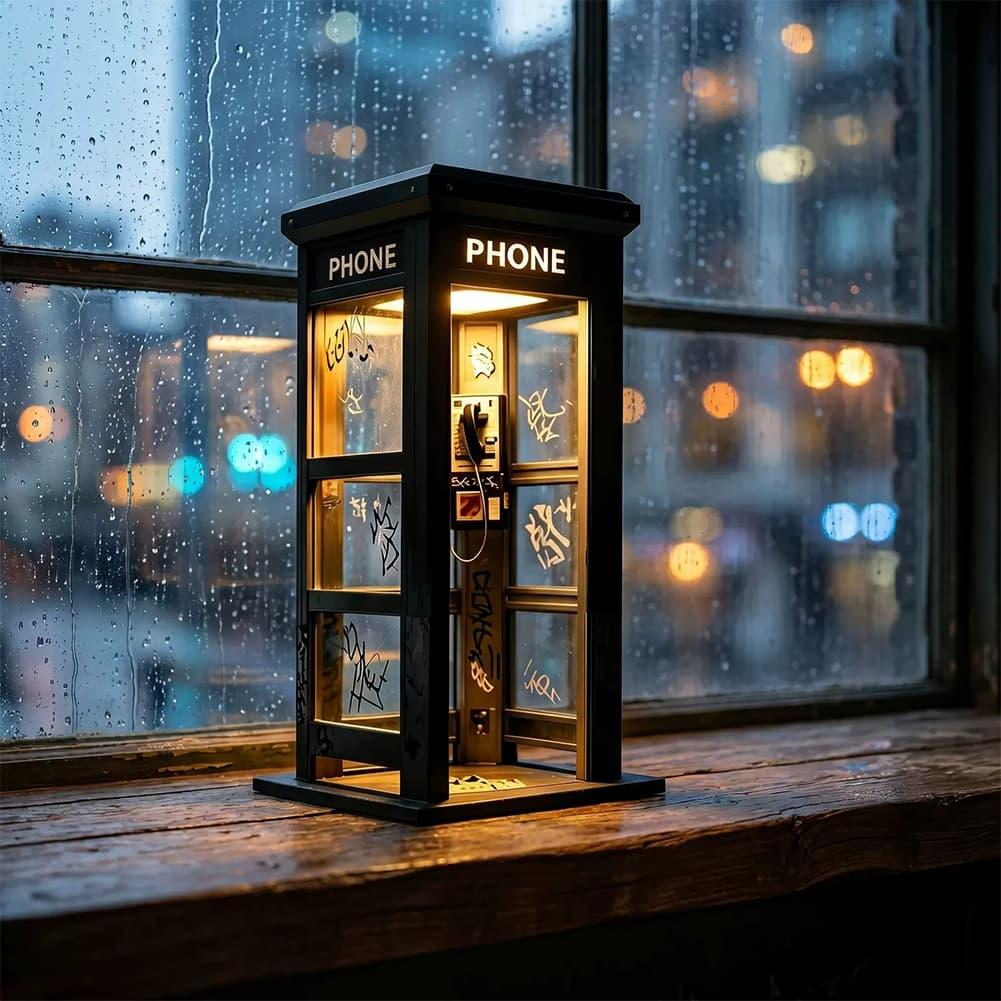 Retro Graffiti Telefooncel Taf - Bedroom Furniture recensie en prijs