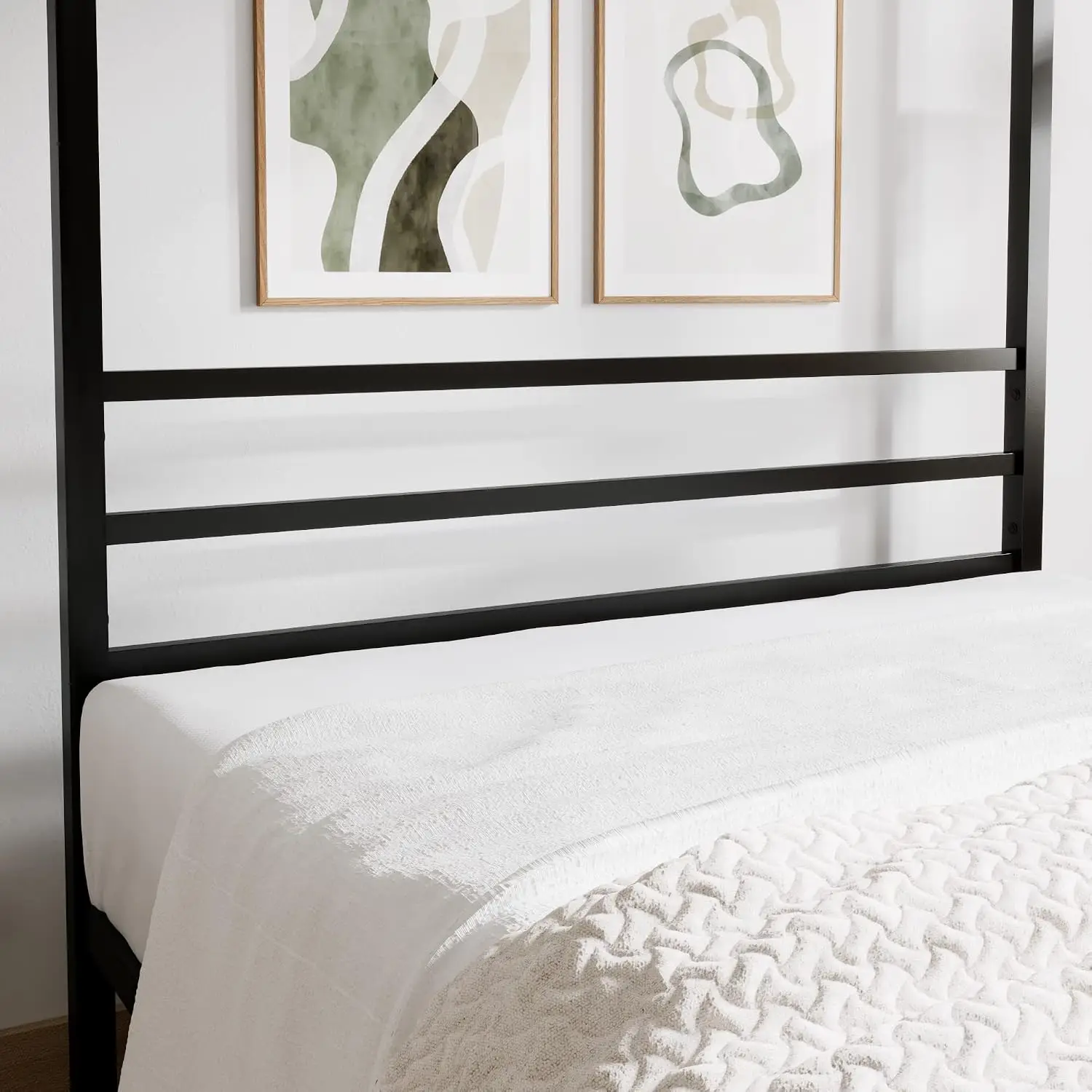 Queensize metalen hemelbedfram - Canopy Bed Frame Metal Queen recensie en prijs
