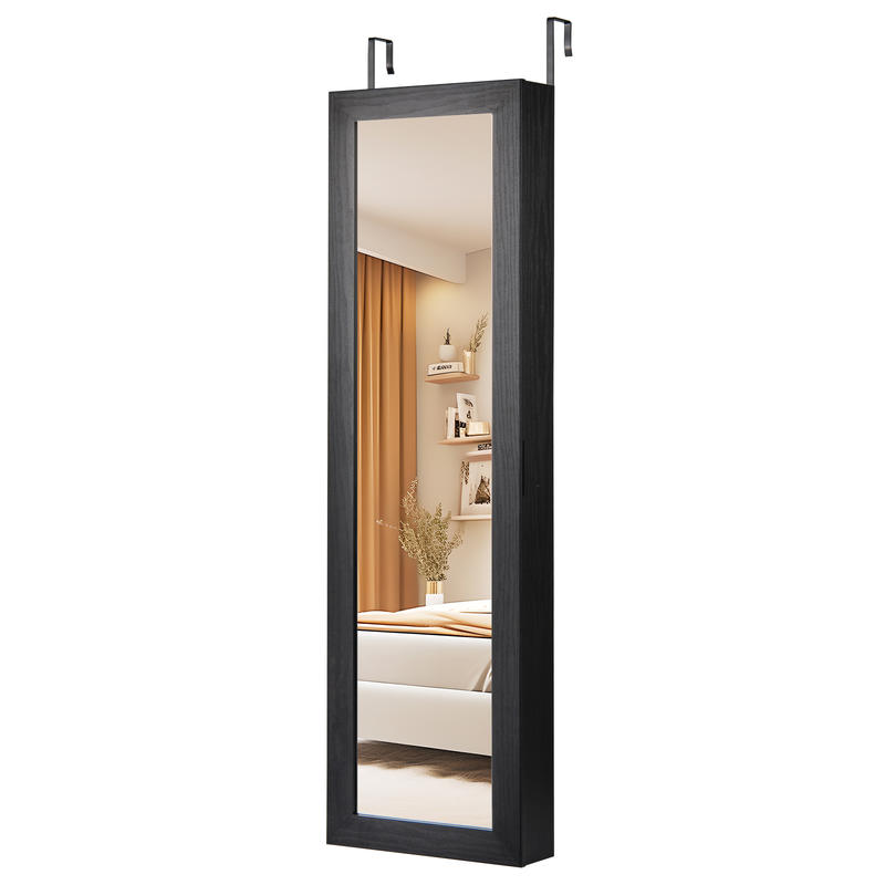 Gesloten sieradenkast, aan de  - Full Length Mirror Jewelry Armoire recensie en prijs
