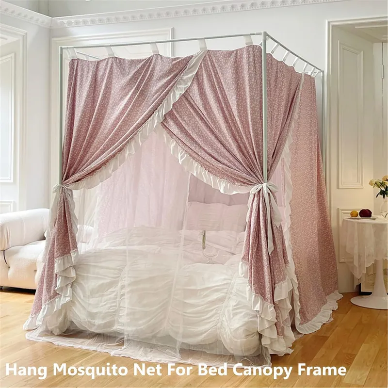 Hoogwaardige metalen stijlen v - Canopy Bed Frame Metal Queen recensie en prijs