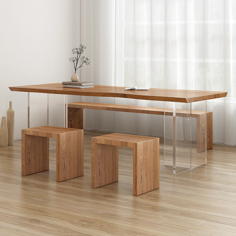 Nordic Luxe Acryl Massief Hout - Tables recensie en prijs