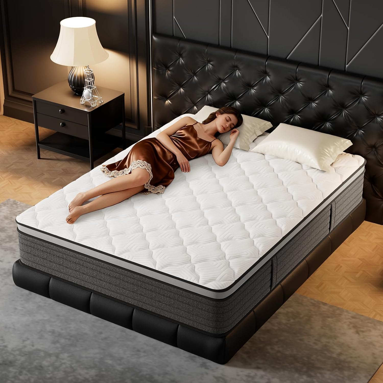 Queensize matras 12 inch hybri - Memory Foam Mattress In A Box Queen recensie en prijs