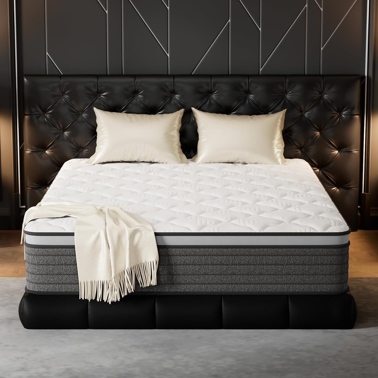 Queensize matras 12 inch hybri - Memory Foam Mattress In A Box Queen recensie en prijs