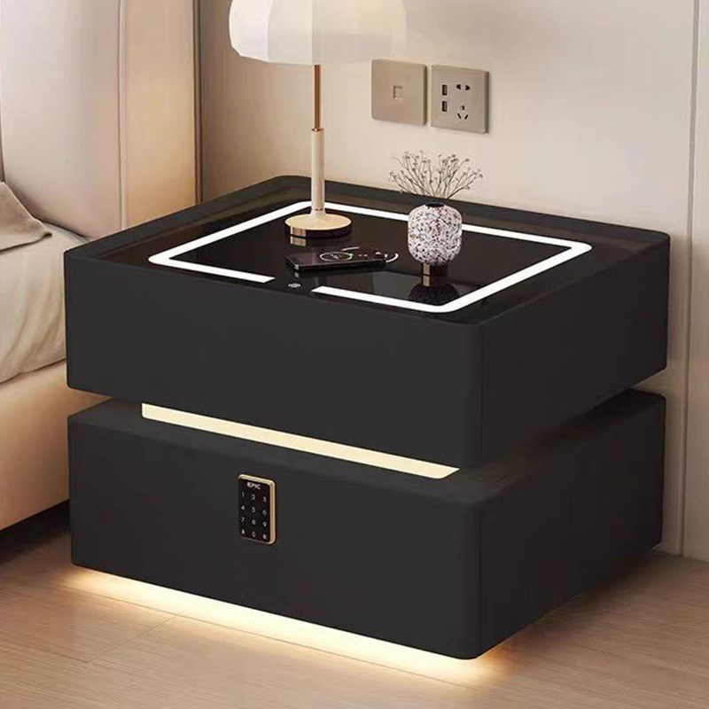 Moderne stijl massief houten n - Solid Wood Nightstand 2 Drawers recensie en prijs