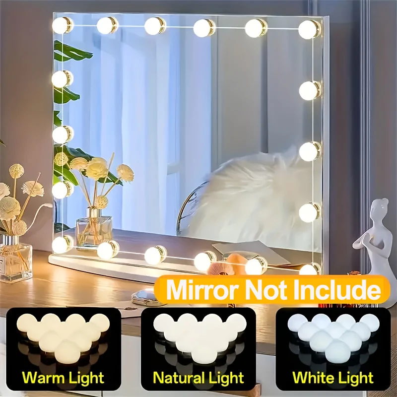 Hollywood Vanity Mirror Lights - Dressing Table Vanity With Lighted Mirror recensie en prijs