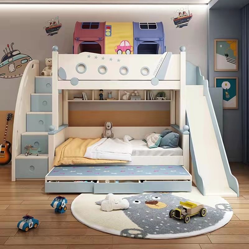 Hoogwaardig houten stapelbed i - Bunk Bed With Stairs And Slide recensie en prijs