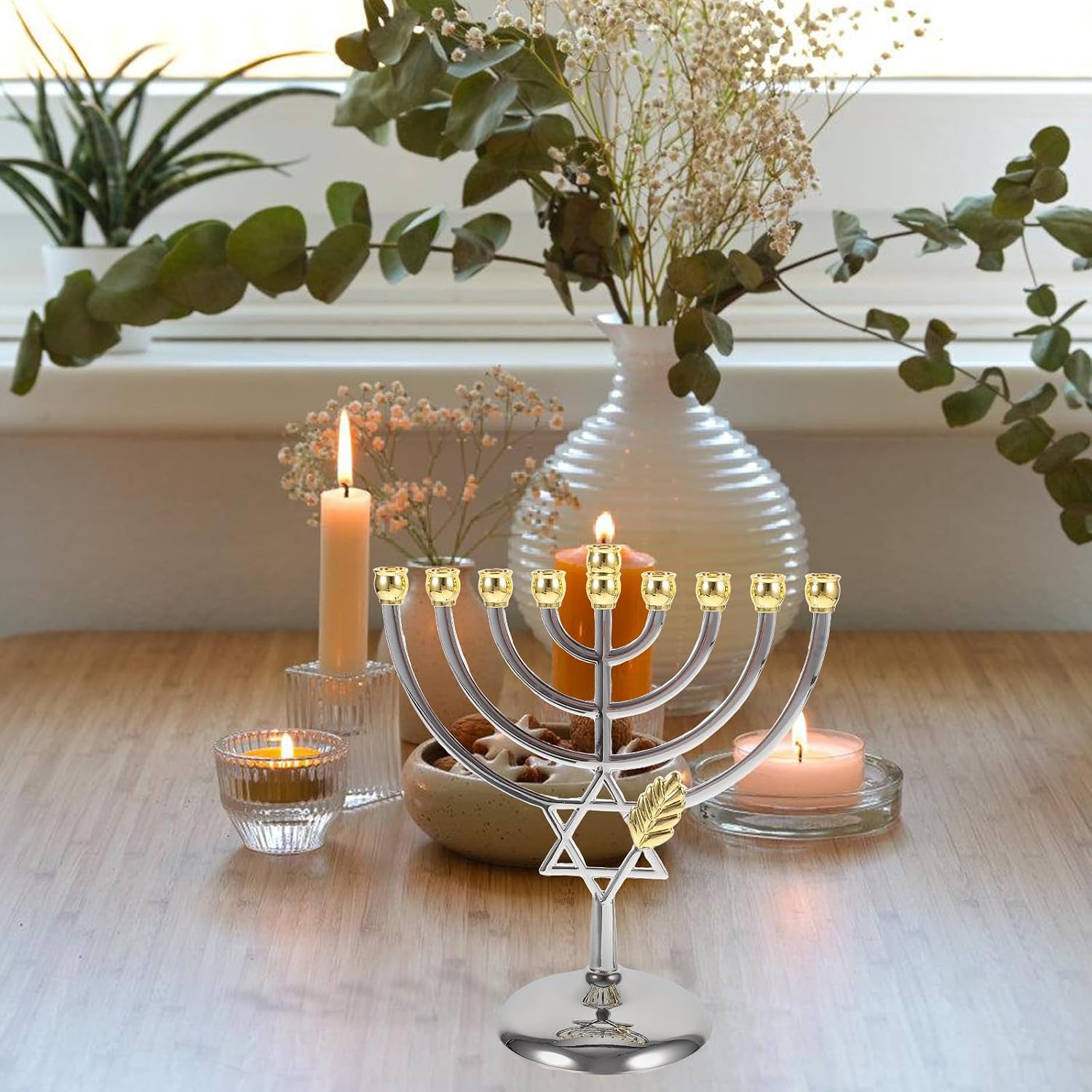 9-armige Hanukkah Menora van m - Tables recensie en prijs