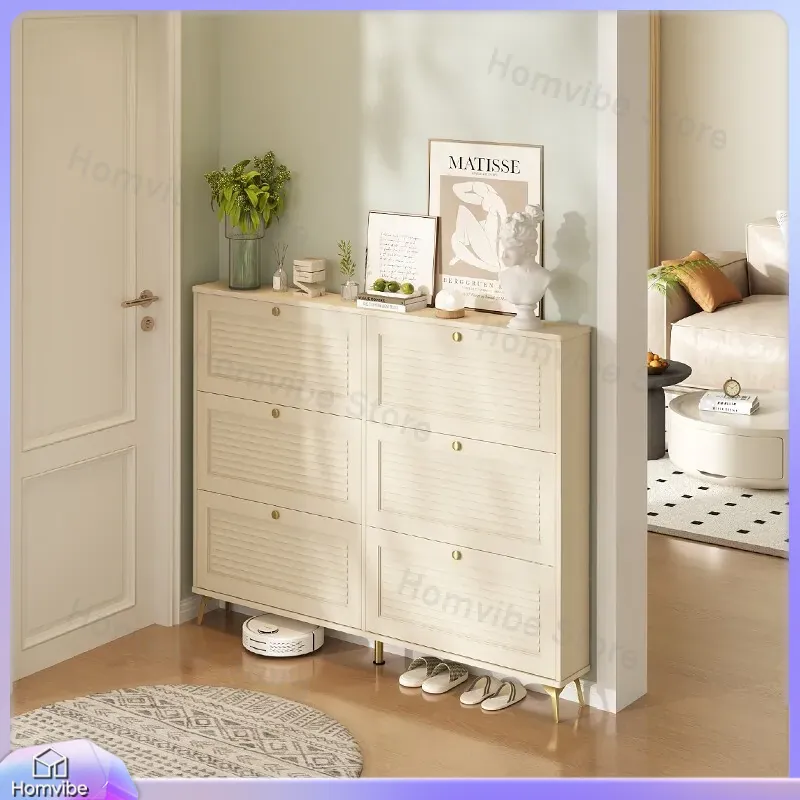 Ultradunne schoenenkast van ma - Shoe Rack Cabinet Narrow Entryway recensie en prijs