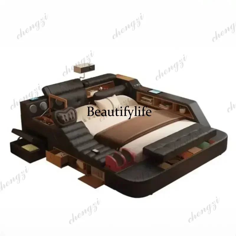 A182 Zwarte Kingsize Bedframe  - King Size Bed Frame With Storage Drawers recensie en prijs