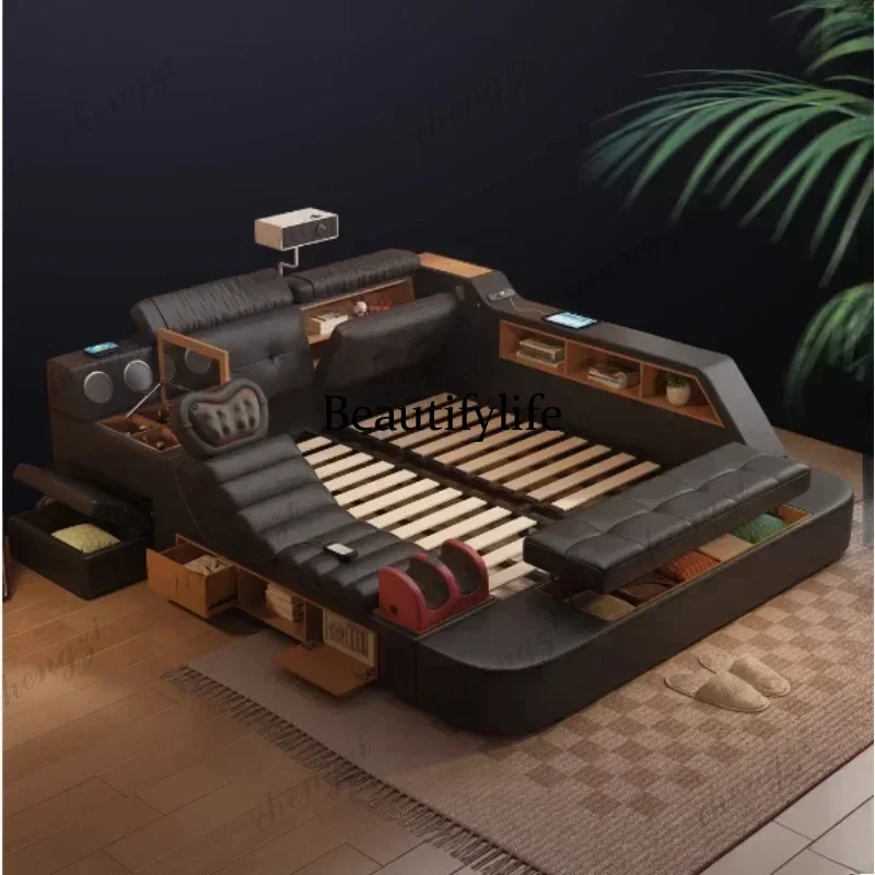 A182 Zwarte Kingsize Bedframe  - King Size Bed Frame With Storage Drawers recensie en prijs