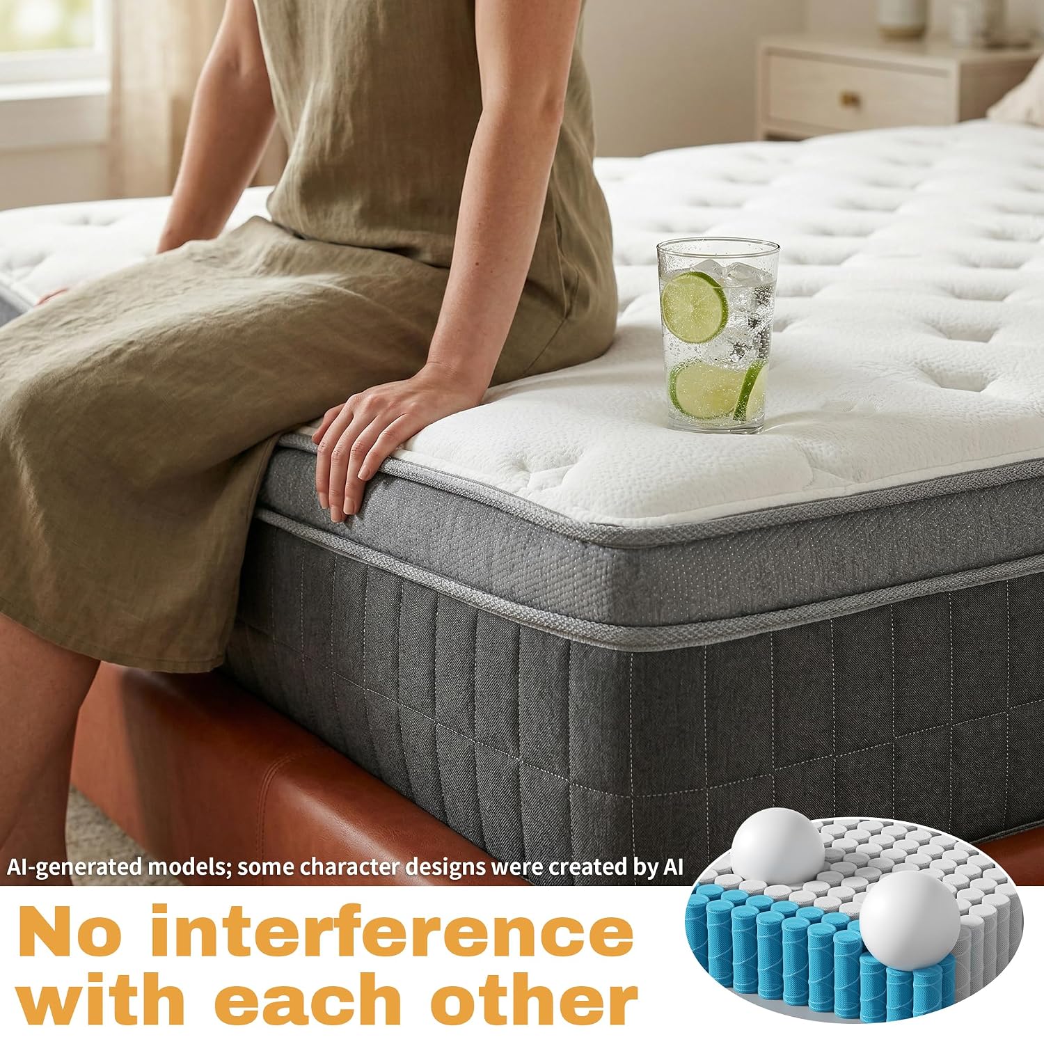 Queensize matras in een doos,  - Memory Foam Mattress In A Box Queen recensie en prijs