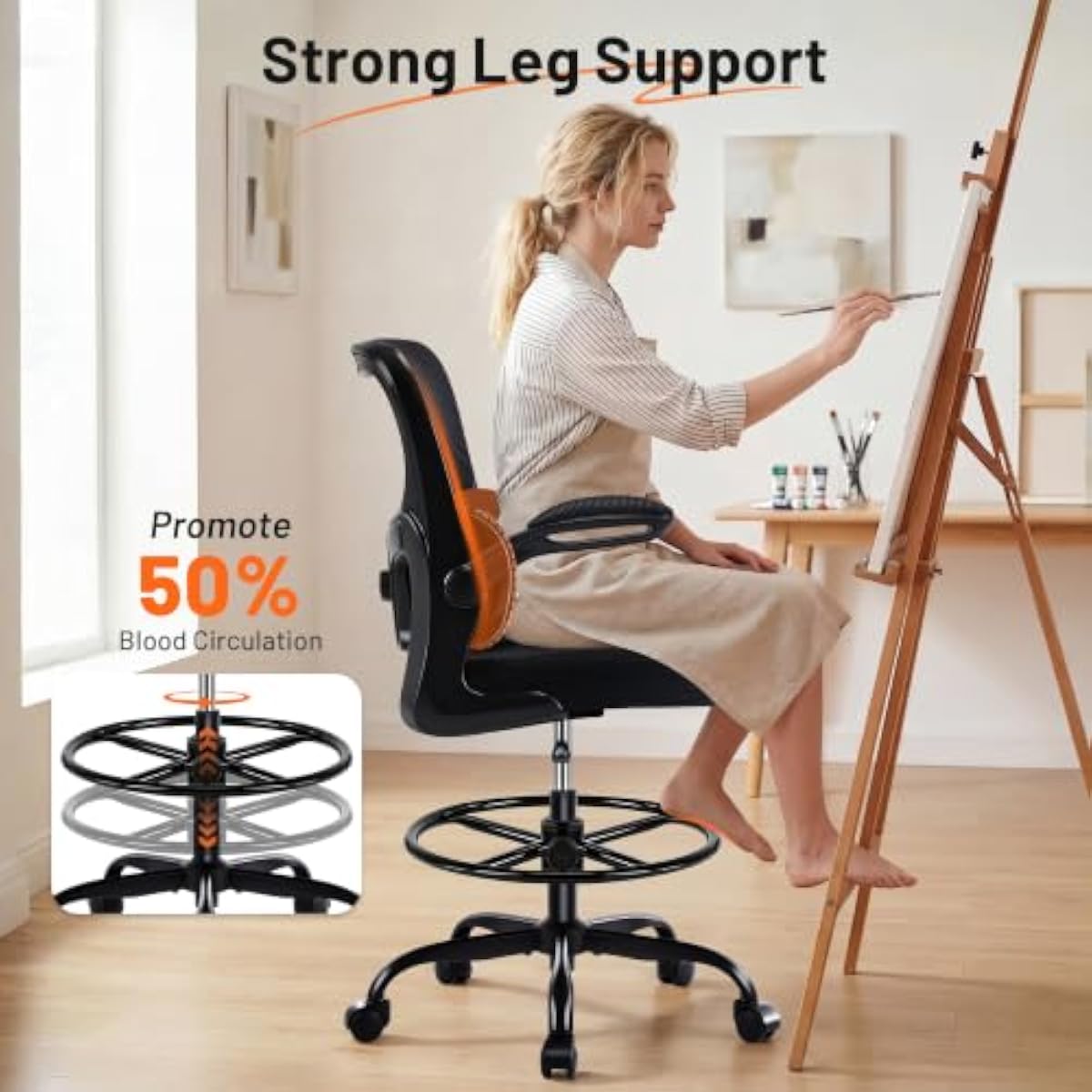 Ergonomische tekenstoel met 3D - Chairs recensie en prijs