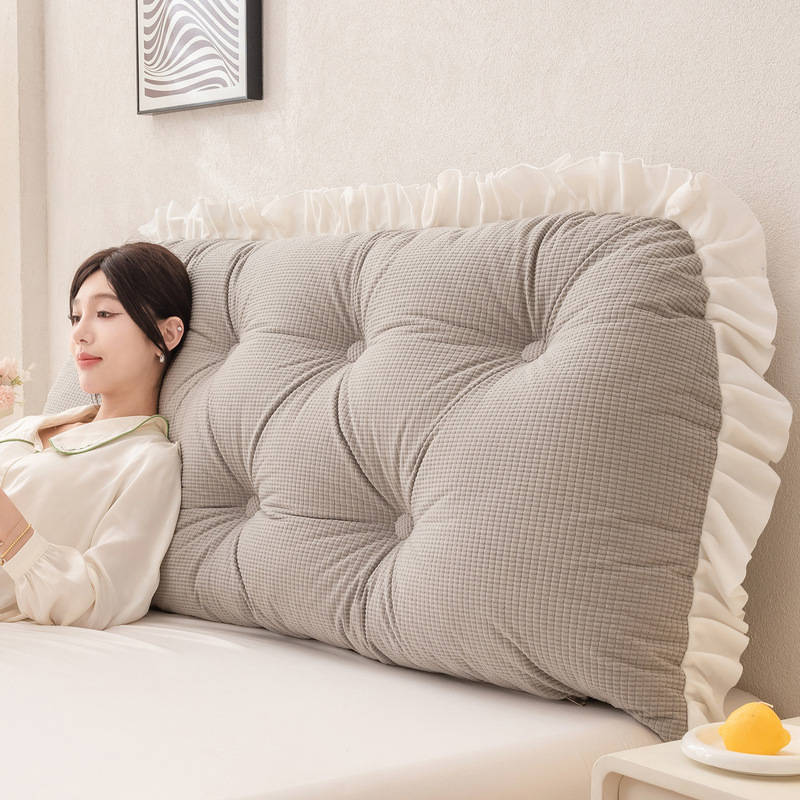 Gerimpeld hoofdbordkussen Lend - Headboard Cushion Backrest Tatami recensie en prijs