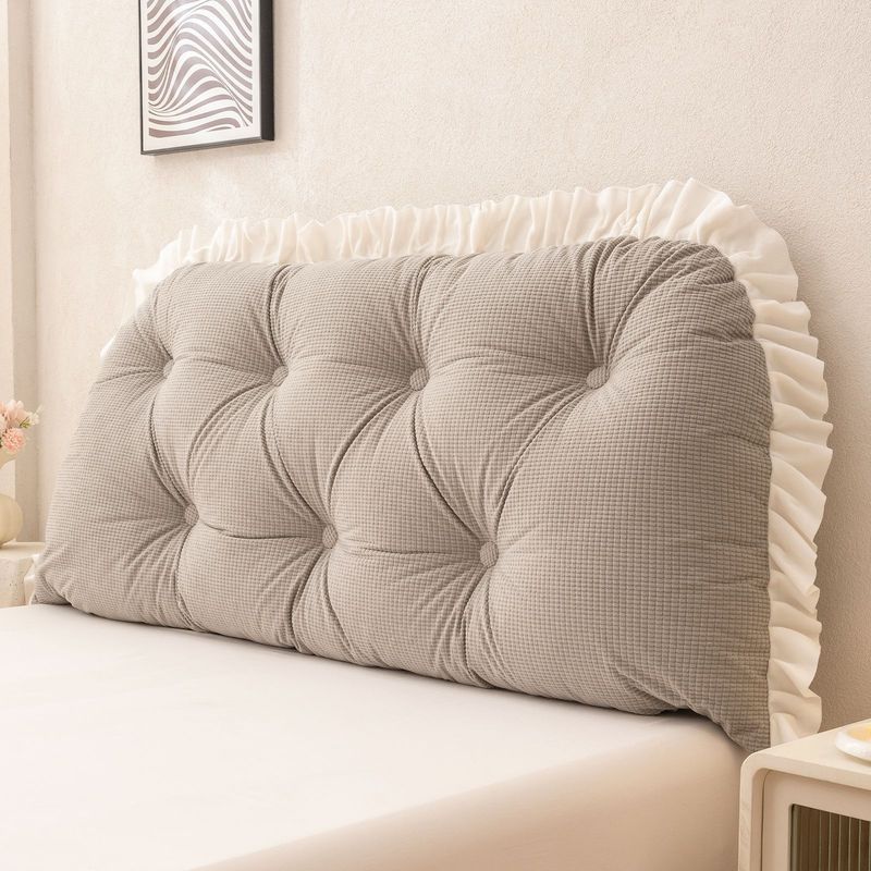 Gerimpeld hoofdbordkussen Lend - Headboard Cushion Backrest Tatami recensie en prijs