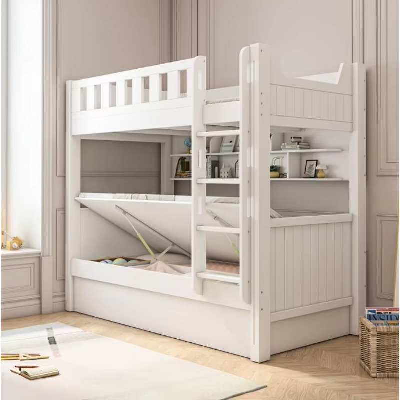 Slaapkamermeubilair Kinderbed  - Bunk Bed With Stairs And Slide recensie en prijs