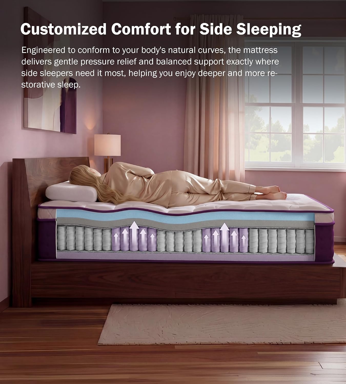 Zachte Pluche Queensize Matras - Memory Foam Mattress In A Box Queen recensie en prijs