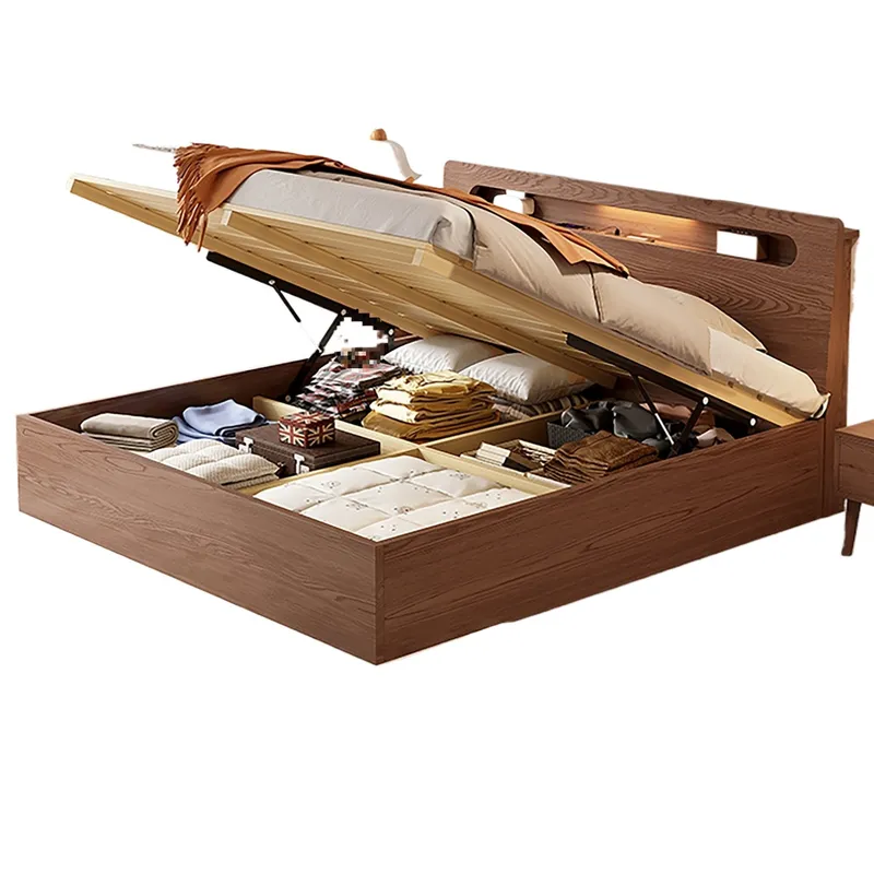 Modern massief houten hydrauli - Gas Lift Storage Bed Hydraulic recensie en prijs