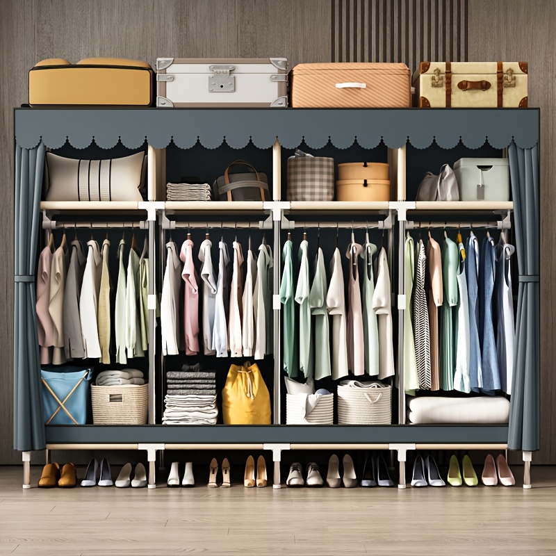 Draagbare kastorganizer met me - Wardrobe Closet Portable Fabric Cover recensie en prijs