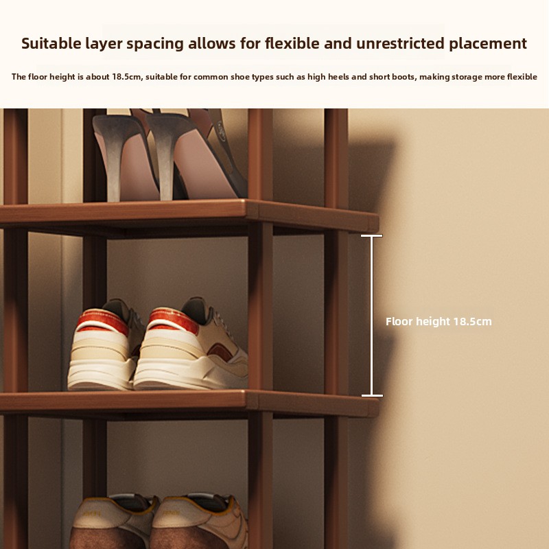 Moderne schoenenrek voor thuis - Shoe Rack Cabinet Narrow Entryway recensie en prijs