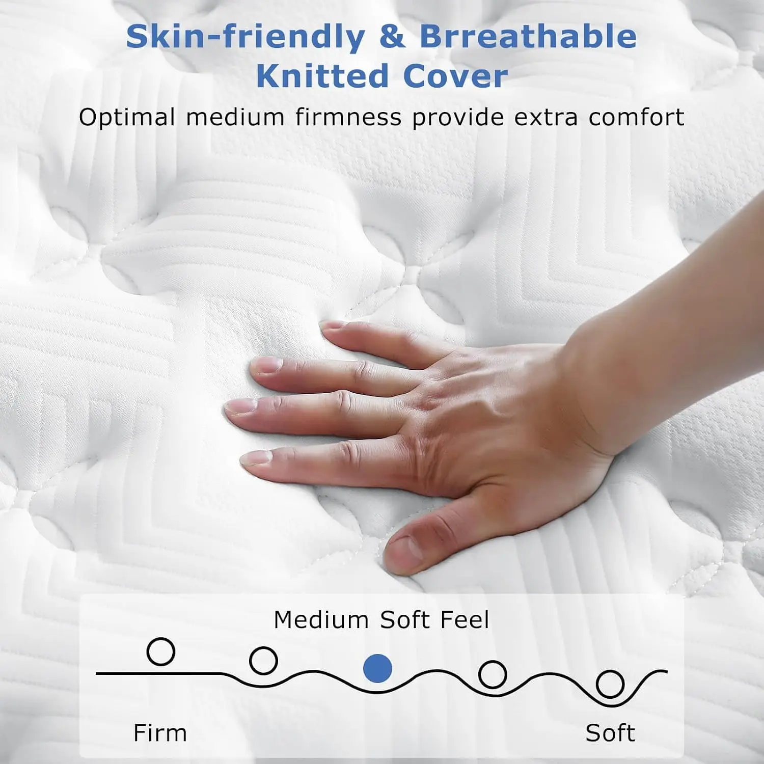 Queen Matras, 12 inch medium s - Memory Foam Mattress In A Box Queen recensie en prijs