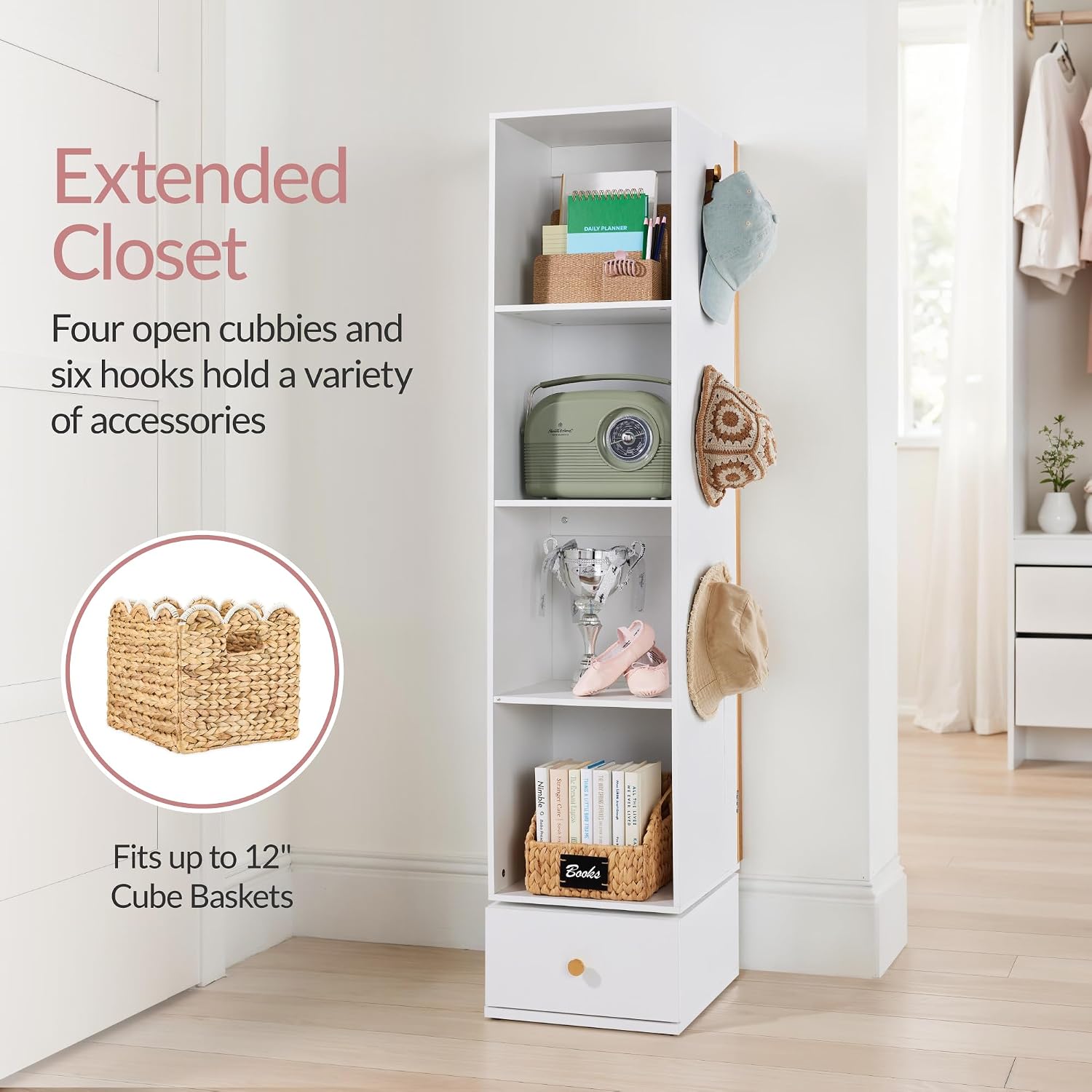 Draaibare spiegel met opbergka - Full Length Mirror Jewelry Armoire recensie en prijs