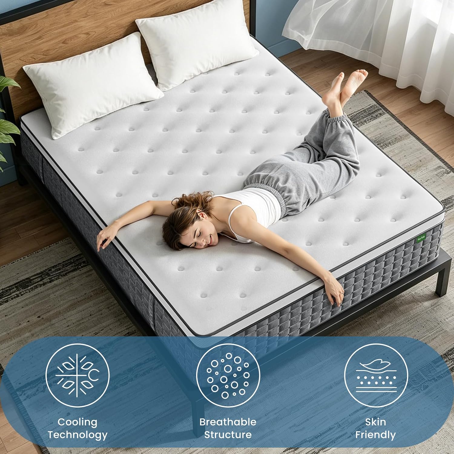 Queen-matras, 12 inch dikke hy - Memory Foam Mattress In A Box Queen recensie en prijs