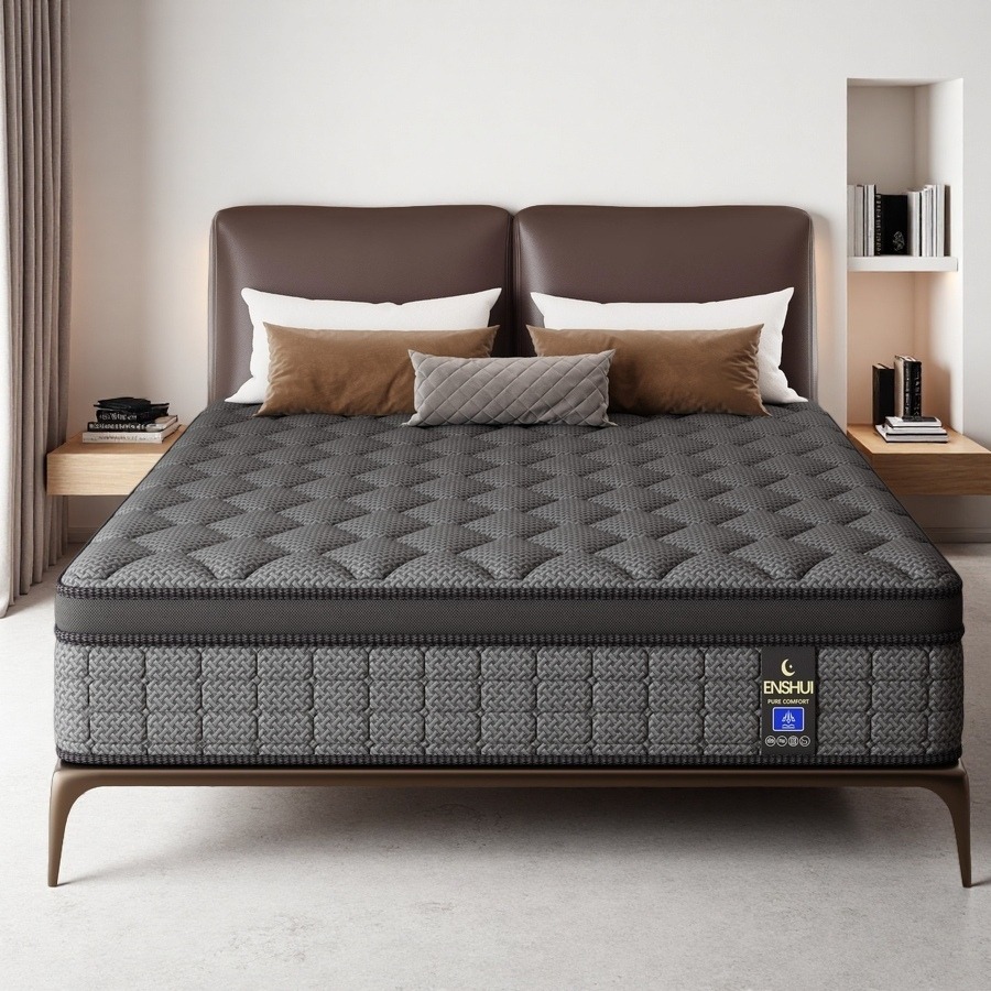 12/14 inch Memory Foam Hybride - Memory Foam Mattress In A Box Queen recensie en prijs